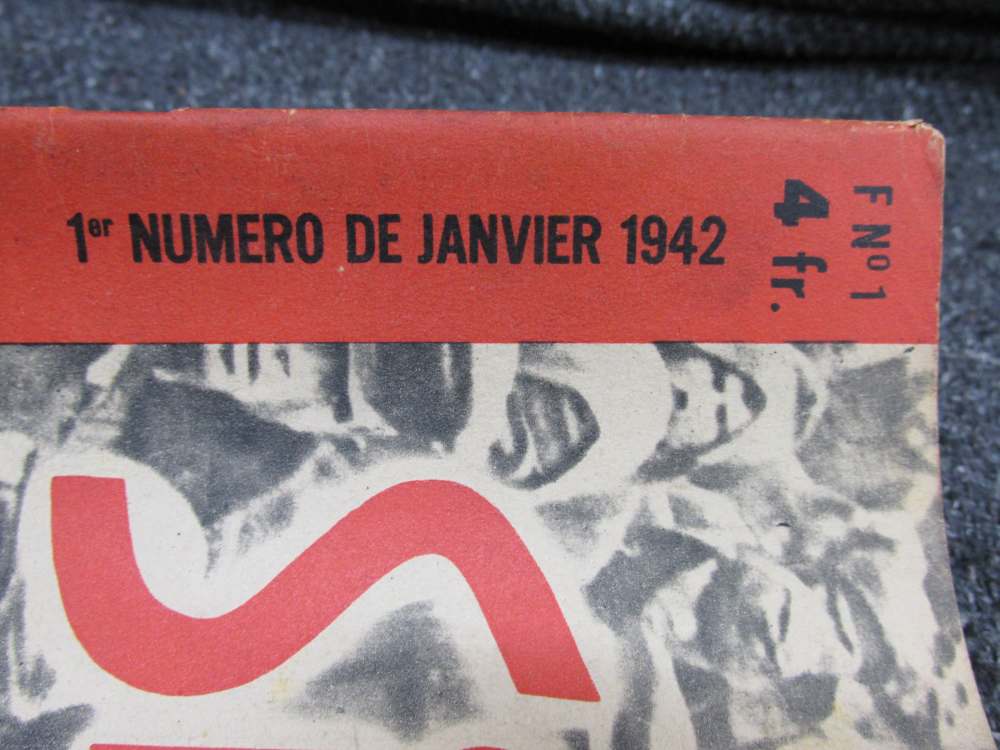 ORIGINAL WWII GERMAN SIGNAL MAGAZINE DATED JANUARY 1942-STALINGRAD-img-1