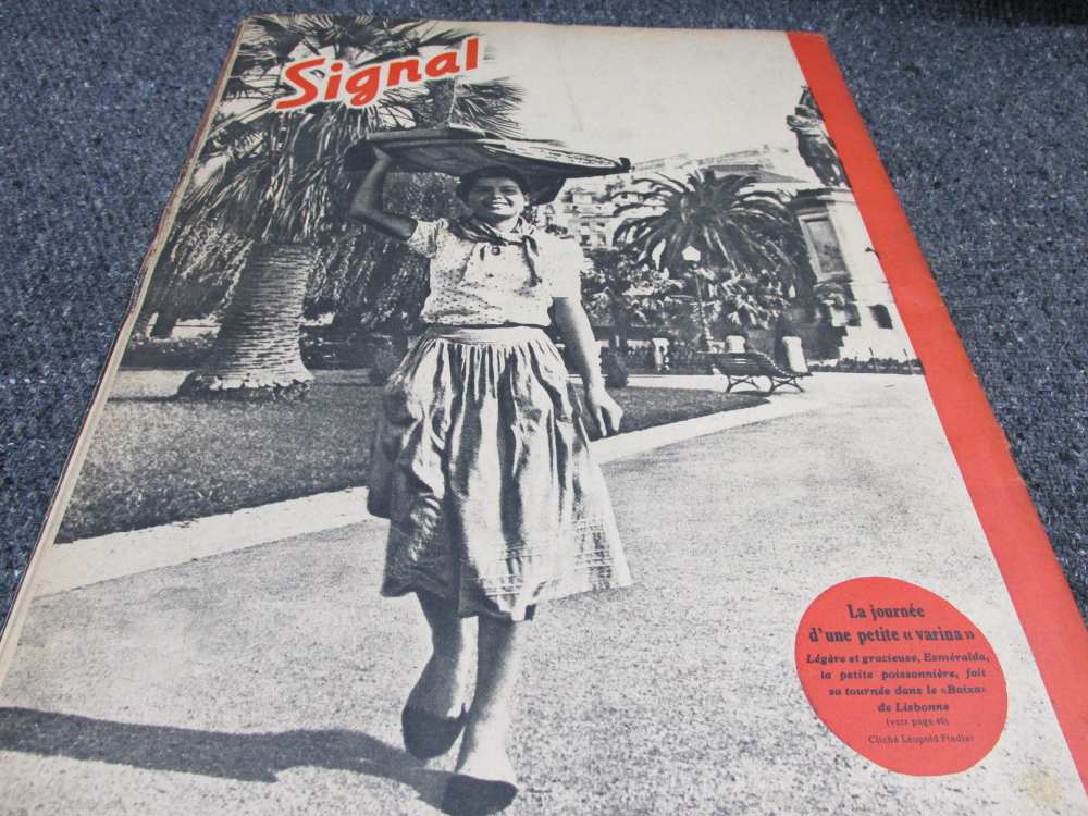 ORIGINAL WWII GERMAN SIGNAL MAGAZINE DATED JANUARY 1942-STALINGRAD-img-2