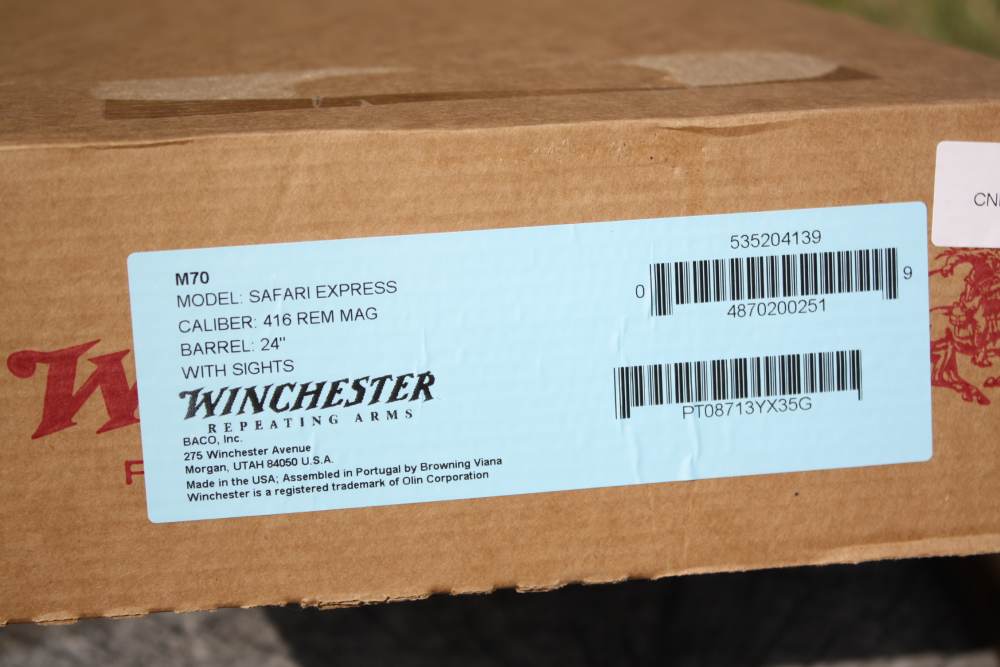 Winchester 70 Safari Express 416 Rem Mag NICE!-img-27