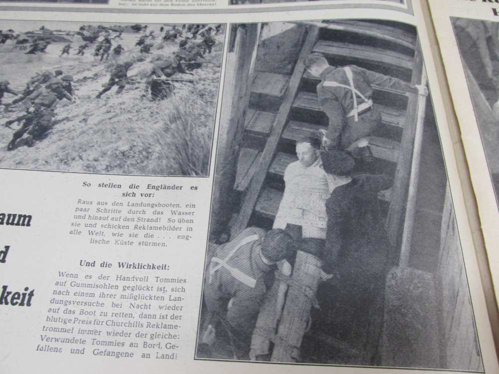 WWII GERMAN BERLINER ILLUSTRIRTE ZEITUNG JULY 9, 1942 MAGAZINE-img-6