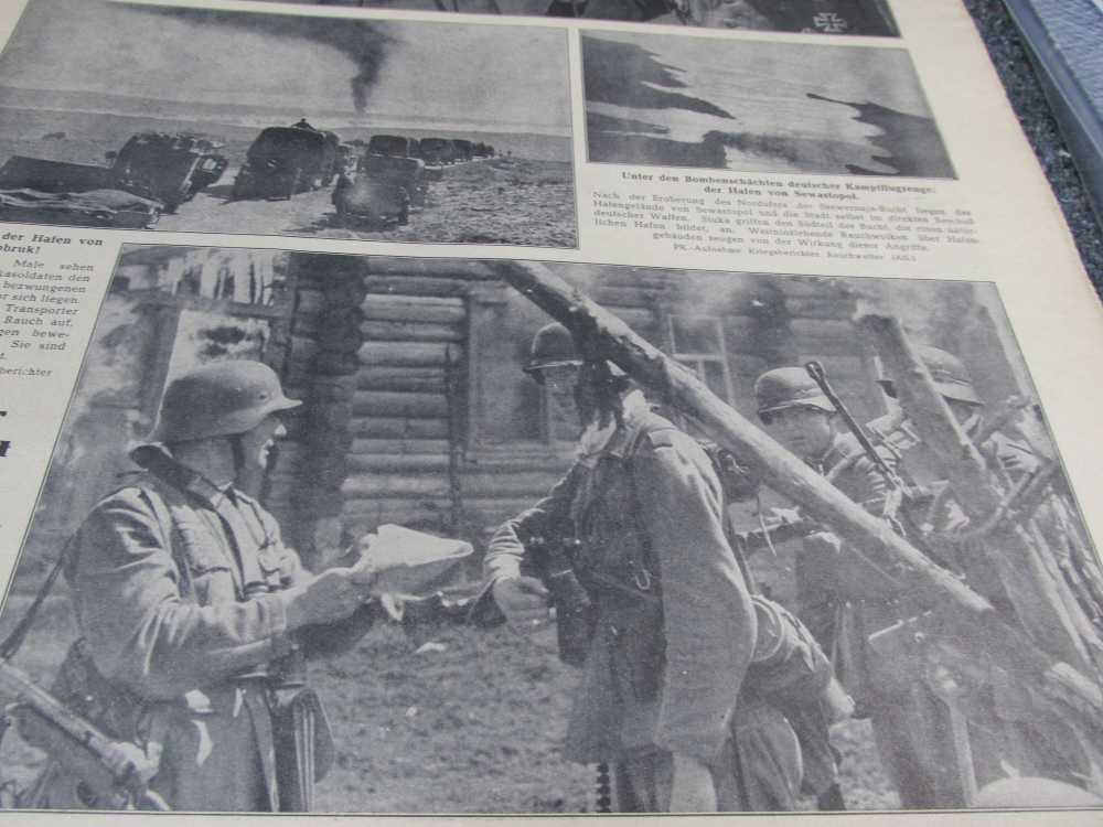 WWII GERMAN BERLINER ILLUSTRIRTE ZEITUNG JULY 9, 1942 MAGAZINE-img-4