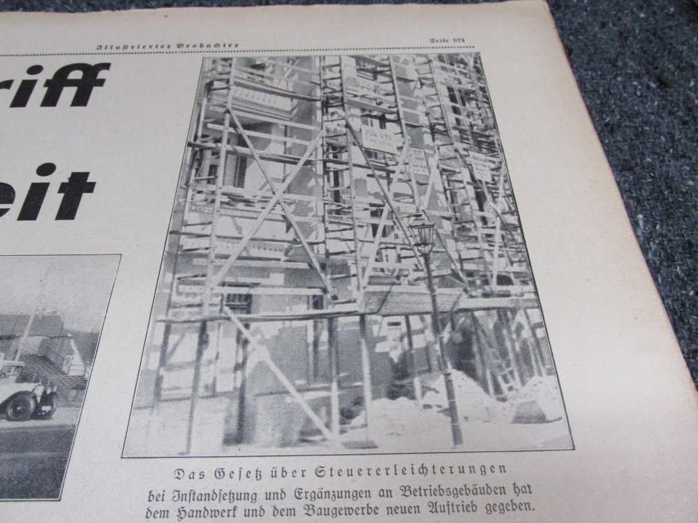 JB Juustrierter Beobachter NSDAP Magazine Original WW2 German JULY 1933-img-7