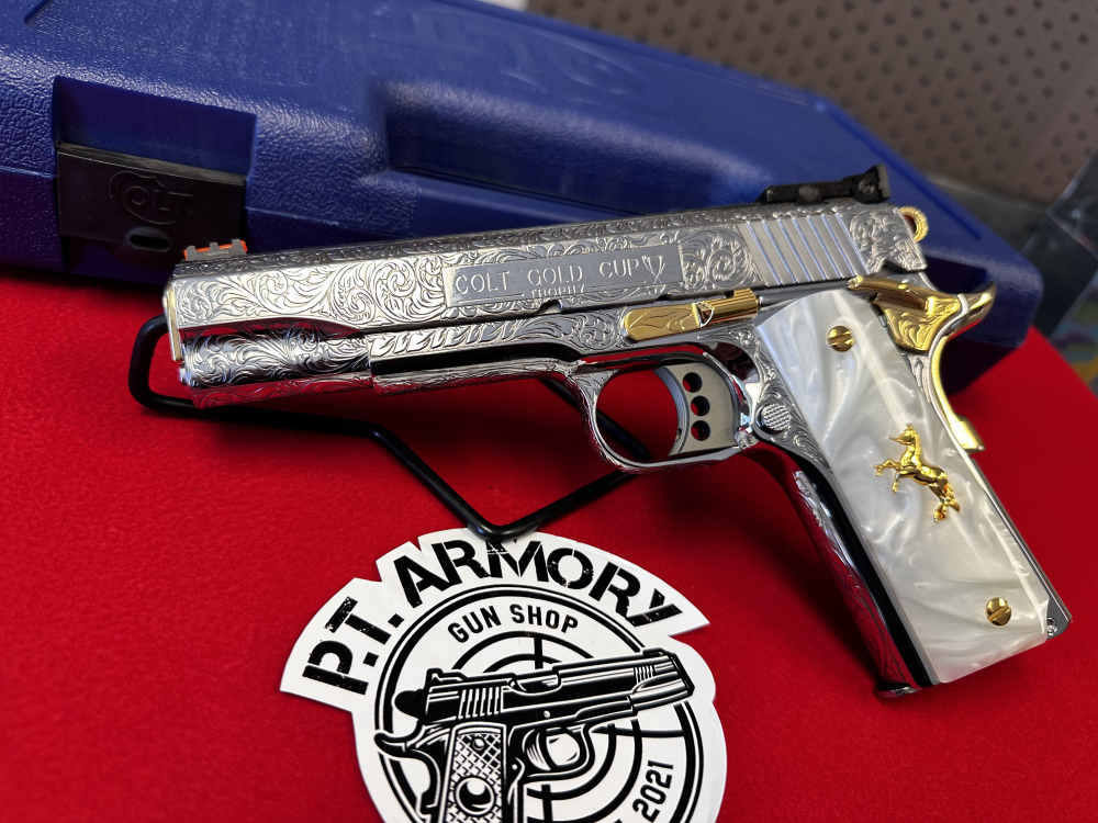 Colt 1911 38 super   engraved -img-5