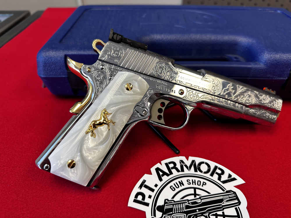 Colt 1911 38 super   engraved -img-8