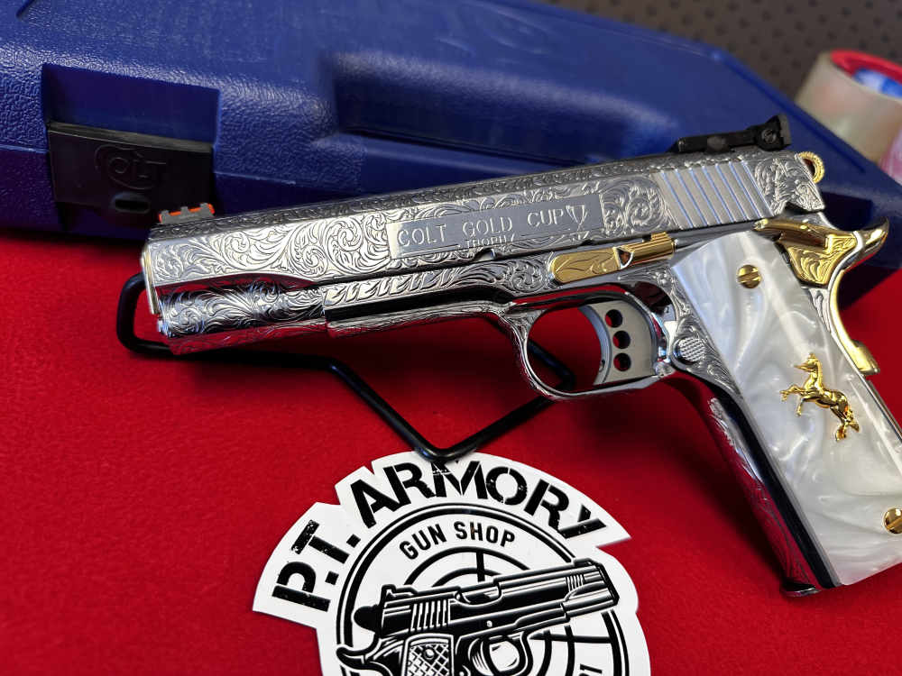 Colt 1911 38 super   engraved -img-1