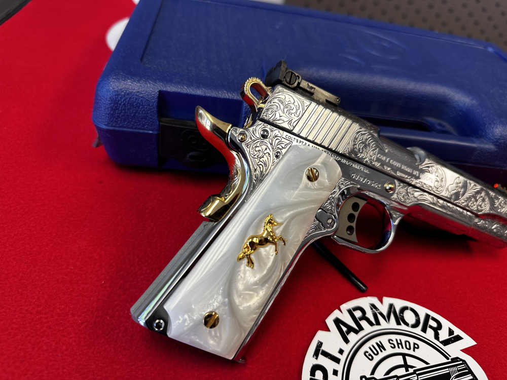 Colt 1911 38 super   engraved -img-9
