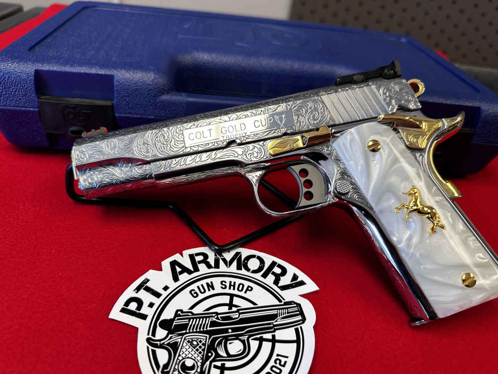 Colt 1911 38 super   engraved -img-2