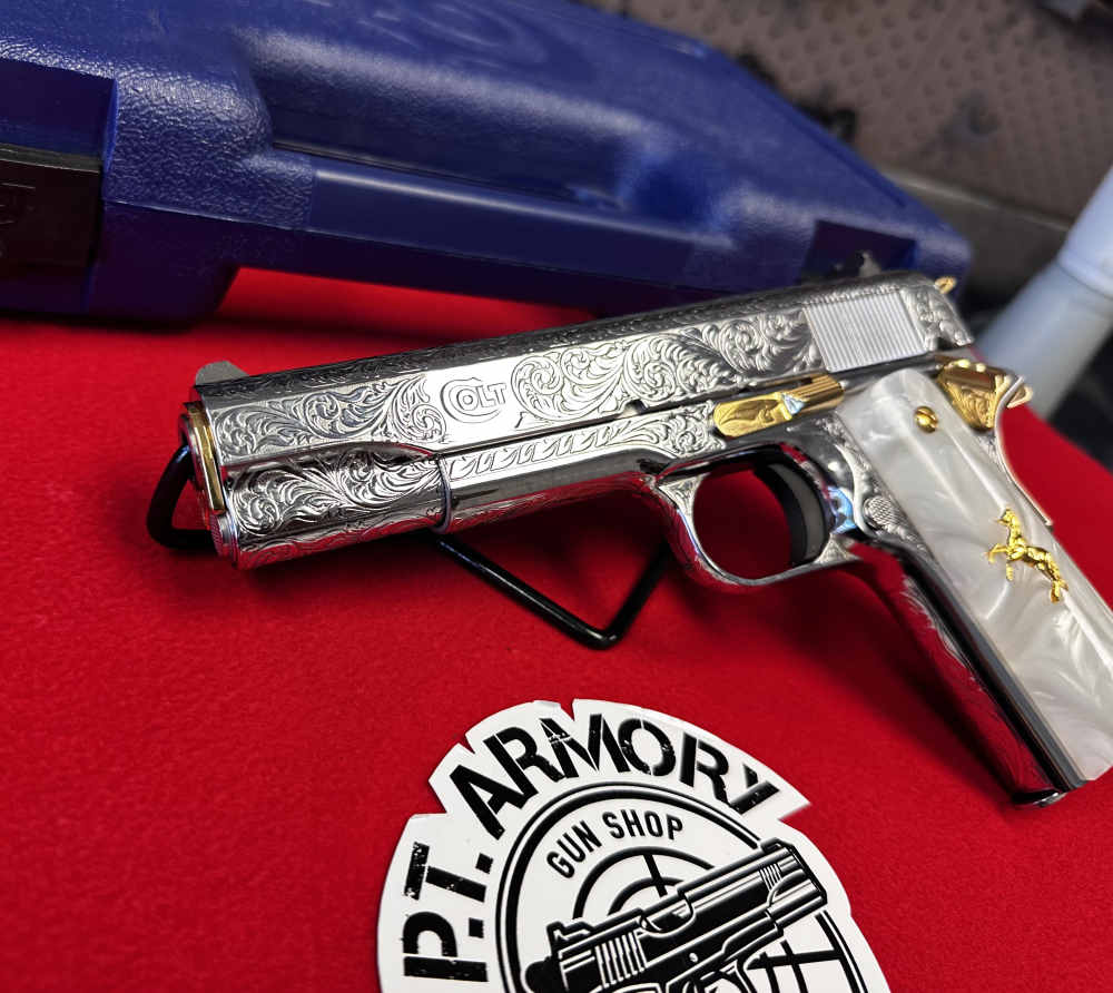 Colt 1911  engraved -img-0