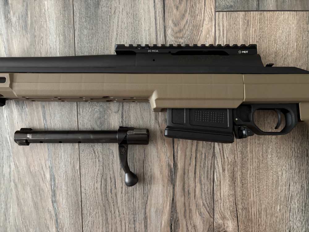 Howa 1500 .308 Win 22" Barreled Action in KRG Bravo Chassis (FDE)-img-3