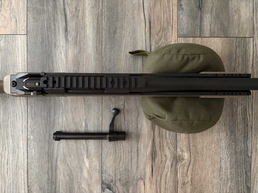 Howa 1500 .308 Win 22" Barreled Action in KRG Bravo Chassis (FDE)-img-4
