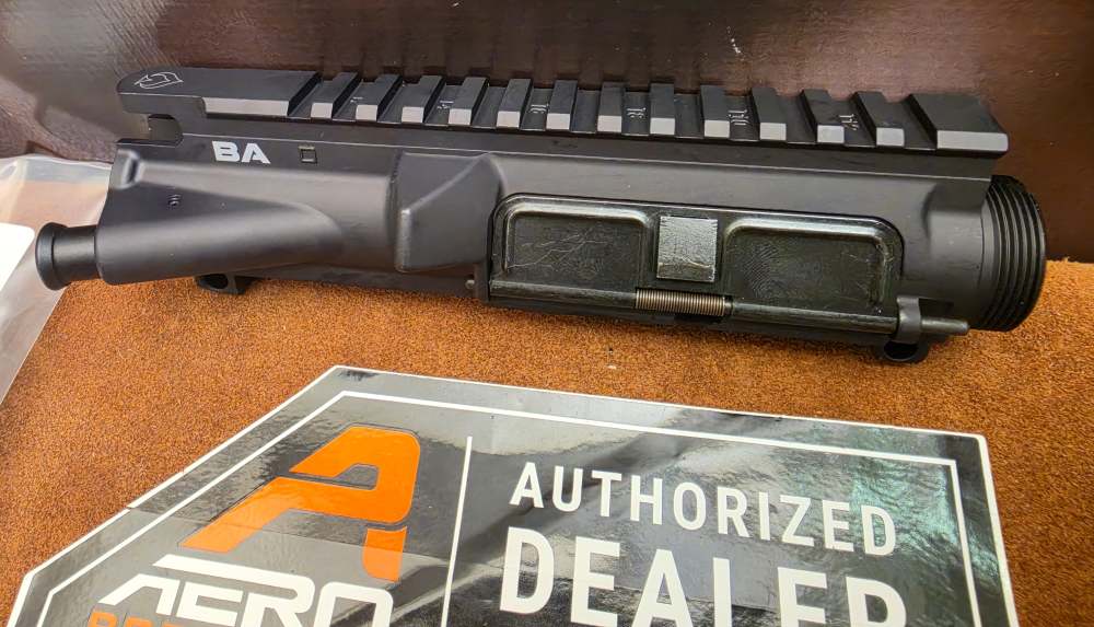 Aero Precision/Ballistic Advantage Assembled AR15 Upper Receiver Black Ano-img-0
