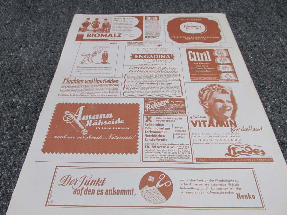 WWII GERMAN NS FRAUEN-WARTE WOMENS MAGAZINE-10th YEAR, 14th ISSUE-img-2