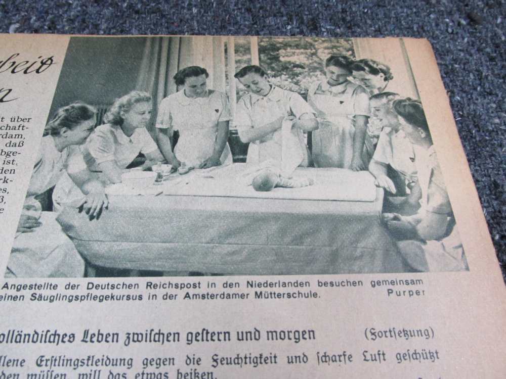 WWII GERMAN NS FRAUEN-WARTE WOMENS MAGAZINE-10th YEAR, 14th ISSUE-img-5