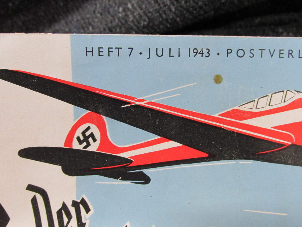 ORIGINAL WWII GERMAN THE SPORT FLYER MAGAZINE DATED JULY 1943-img-1