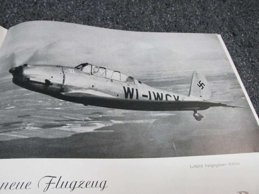 ORIGINAL WWII GERMAN DER FLIEGER AVIATION MAGAZINE DATED 1940-img-9