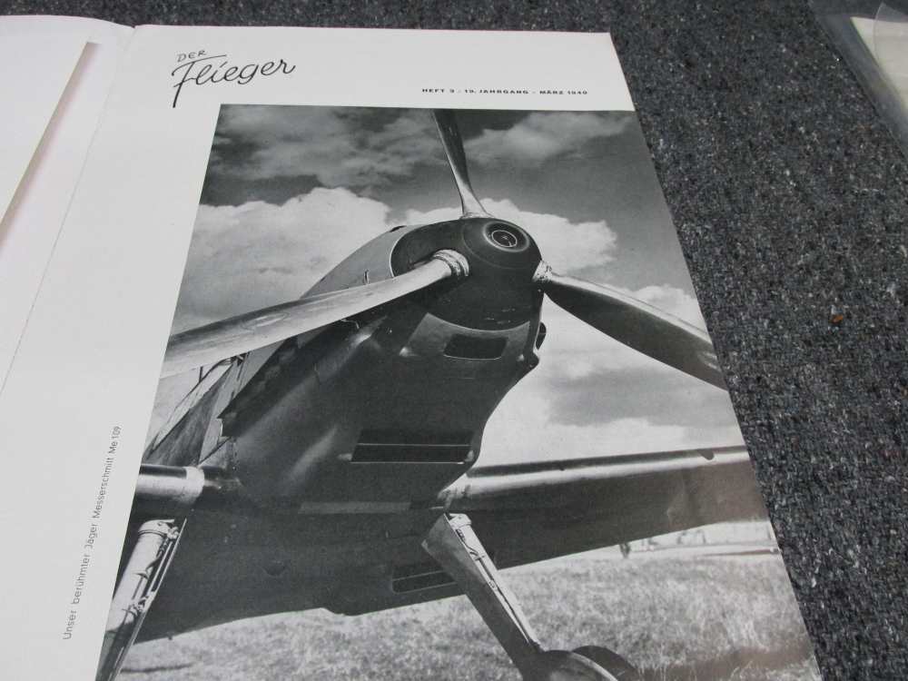 ORIGINAL WWII GERMAN DER FLIEGER AVIATION MAGAZINE DATED 1940-img-4