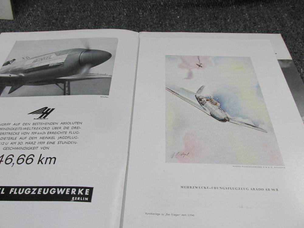 ORIGINAL WWII GERMAN DER FLIEGER AVIATION MAGAZINE DATED 1940-img-3