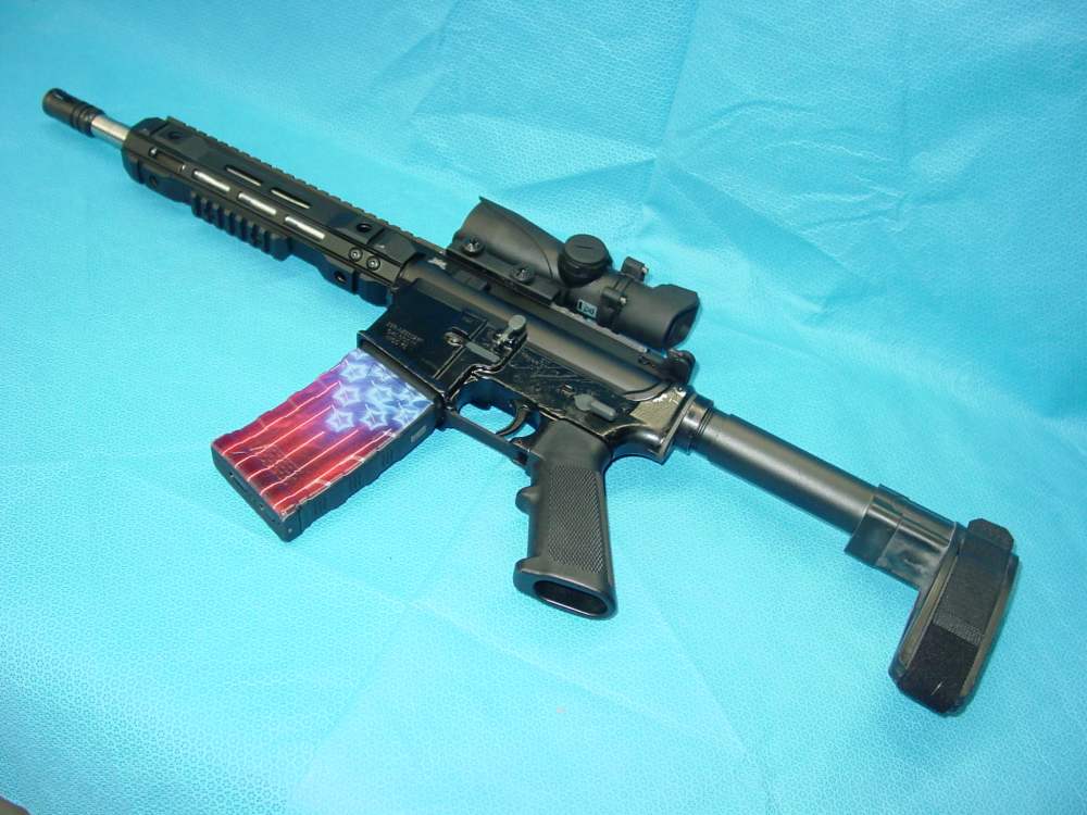 SMI / Palmetto State Armory MOD 15 5.56 Semi-automatic Pistol with Optic-img-0