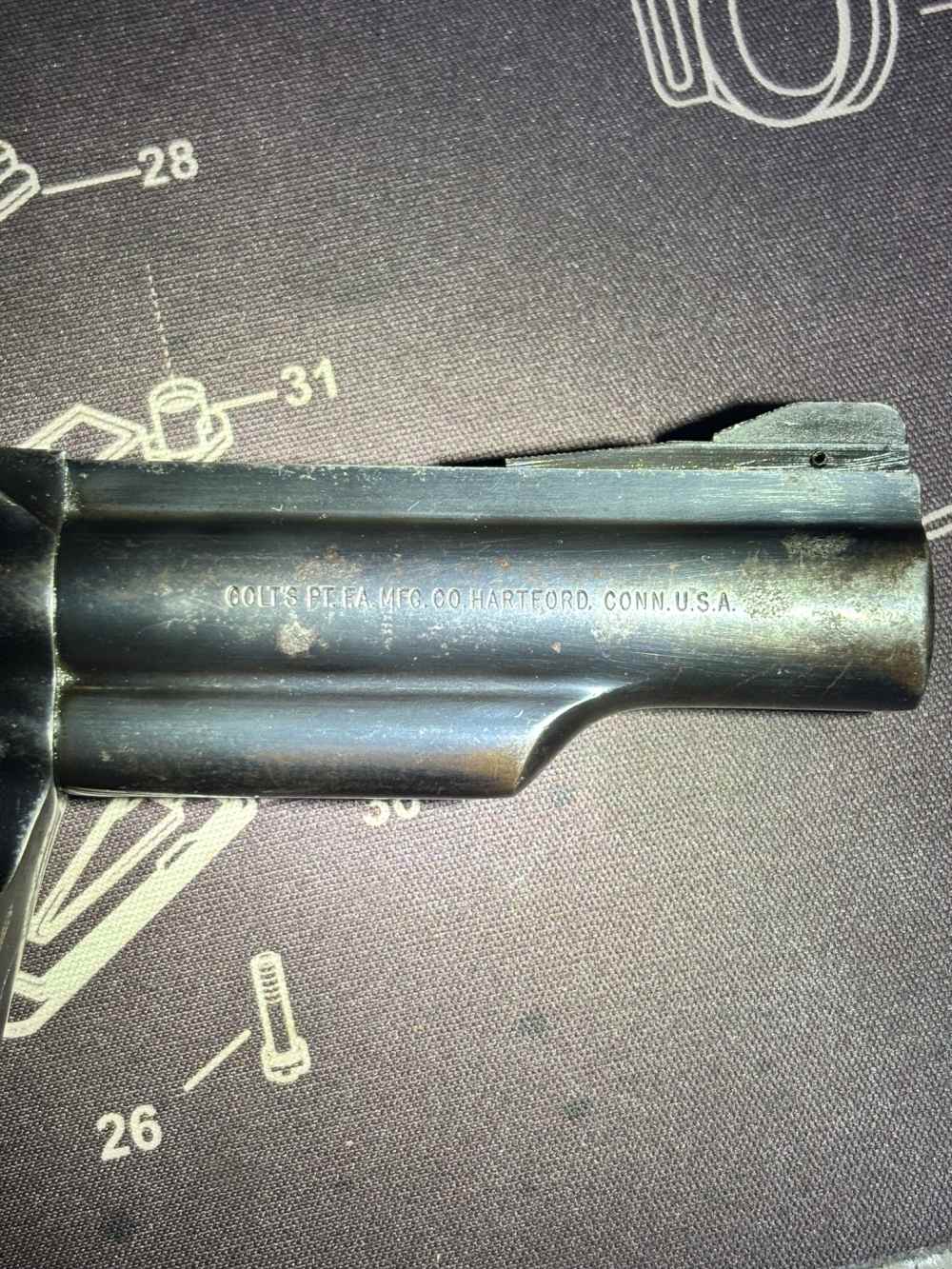 1970 Colt MKIII Trooper - GC READ - 357 MAG - PENNY! .01! NR!-img-14