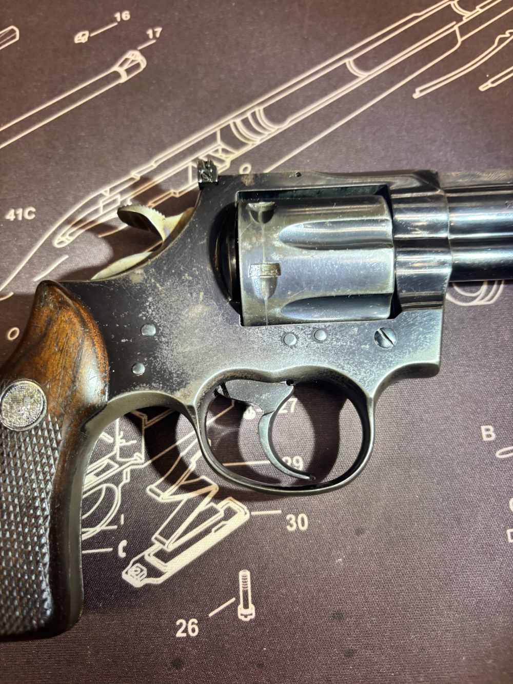 1970 Colt MKIII Trooper - GC READ - 357 MAG - PENNY! .01! NR!-img-12