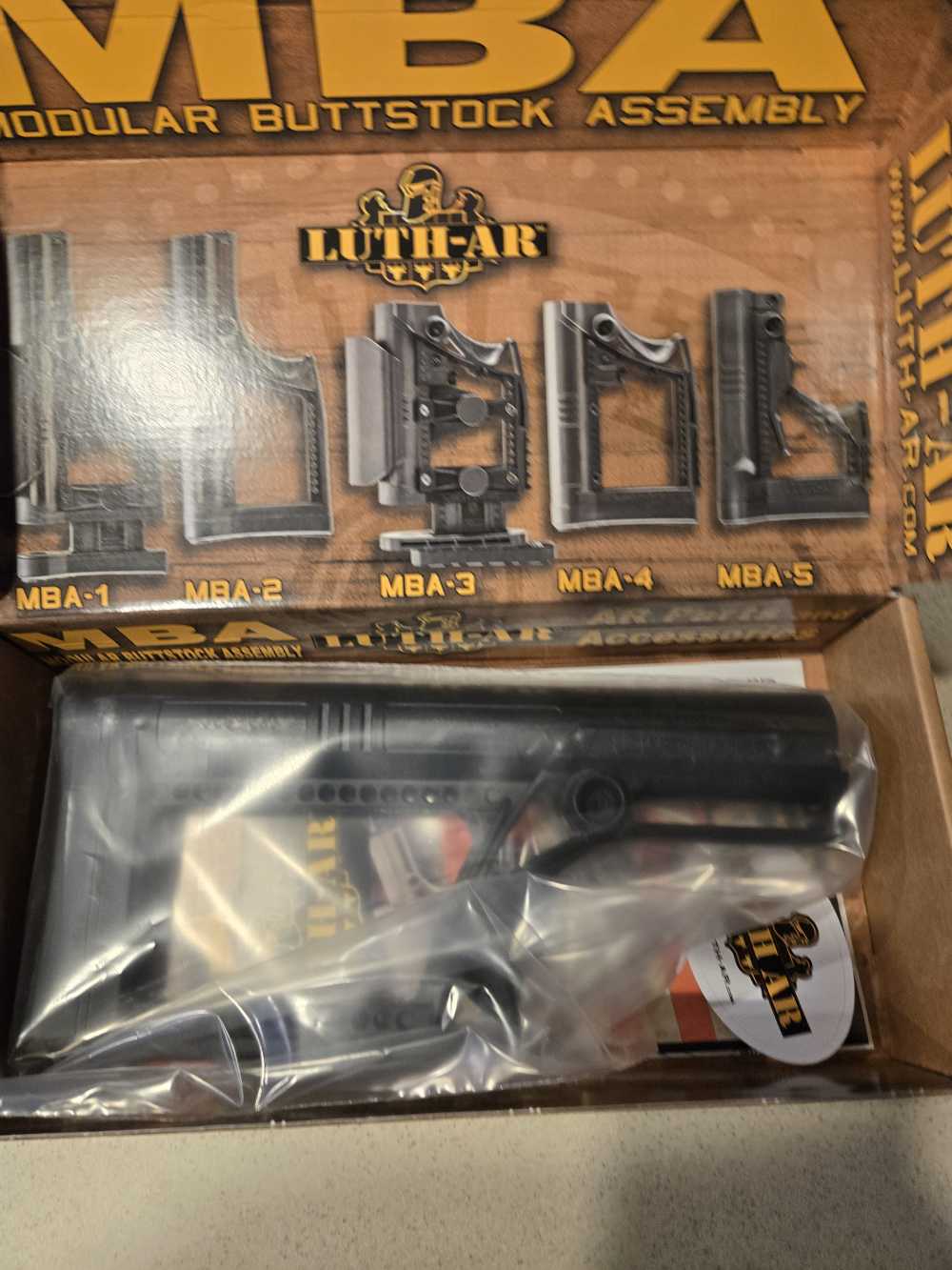 New Luth MBA-1 AR-15 adjustable rifle stock-img-0
