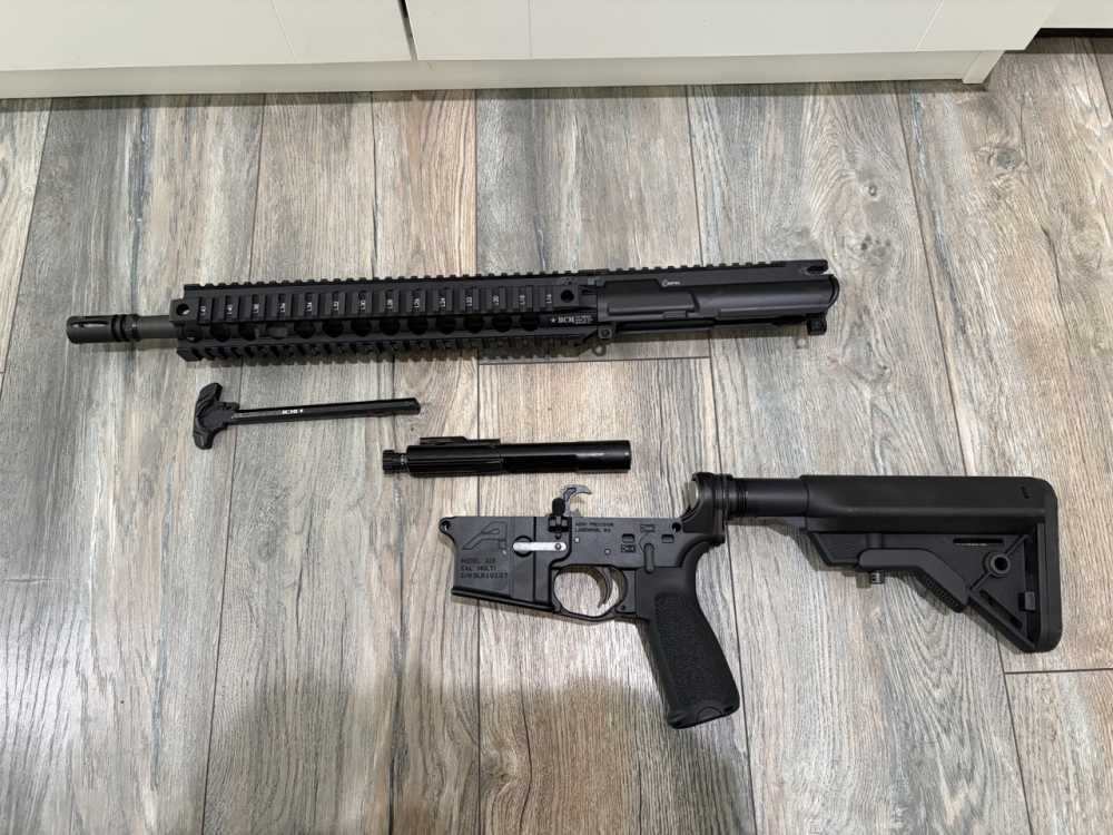 BCM 14.5" 5.56 NATO - Mid-Length Upper (QRF-12) / Aero X15 Lower-img-3
