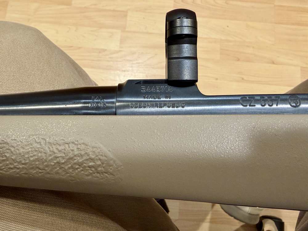 RARE CZ 557 SPORTER 30-06 MANNERS 100% CARBON FIBER STOCK "No longer made" -img-11