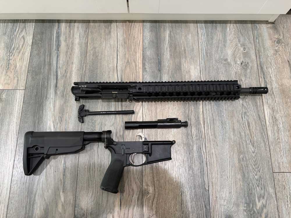 BCM 14.5" 5.56 NATO - Mid-Length Rifle (QRF-12) / Factory BCM Mod 0 Lower -img-2