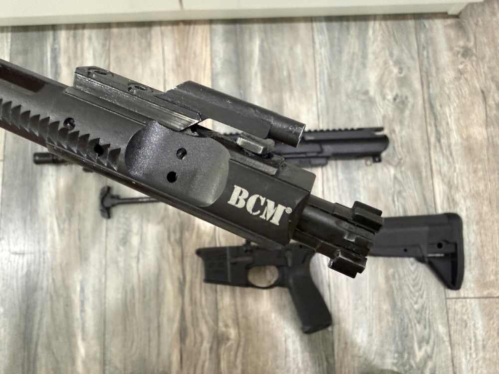 BCM 14.5" 5.56 NATO - Mid-Length Rifle (QRF-12) / Factory BCM Mod 0 Lower -img-4