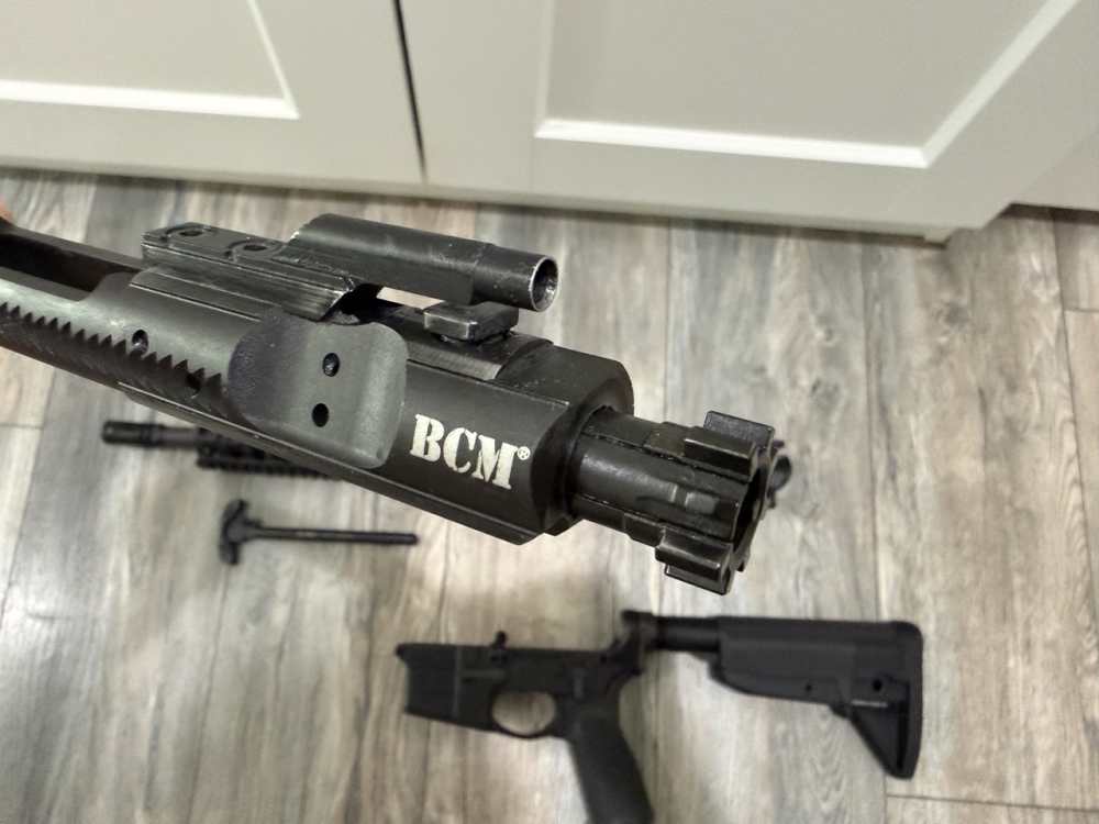 BCM 14.5" 5.56 NATO - Mid-Length Rifle (QRF-12) / Factory BCM Mod 0 Lower -img-5