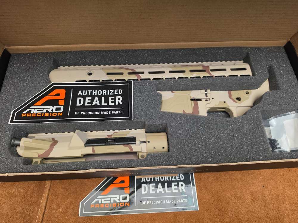 Aero Precision M5E1/AR10 DCU Camouflage Builder Set 15" Enhanced Handguard -img-0
