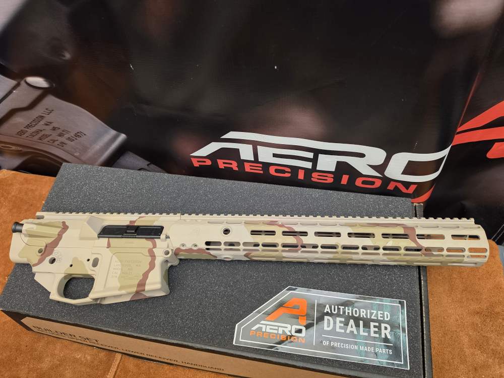 Aero Precision M5E1/AR10 DCU Camouflage Builder Set 15" Enhanced Handguard -img-1