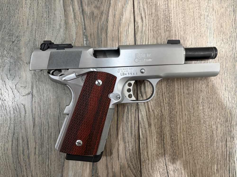 Les Baer Monolith Stinger Stainless .45 ACP - Hand-Fitted - Lightly Used-img-1