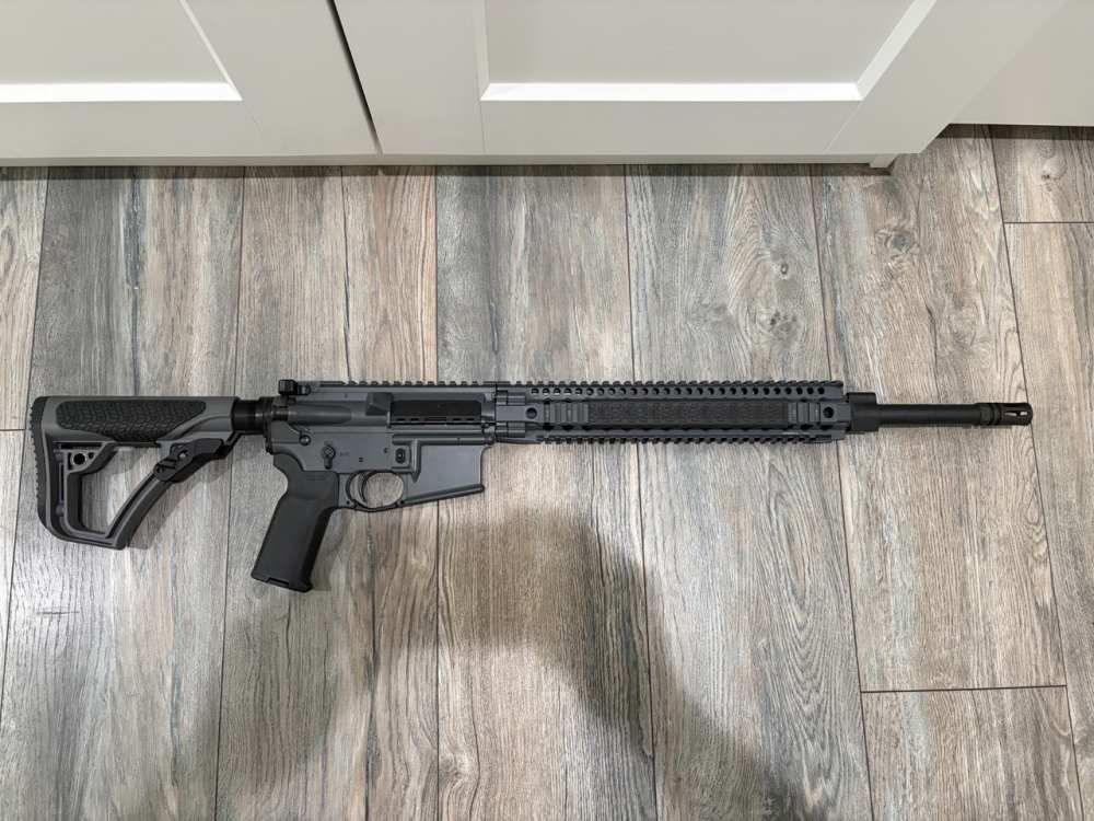 Daniel Defense MK12 5.56 NATO - 18" Barrel - Tornado Grey Cerakote-img-1