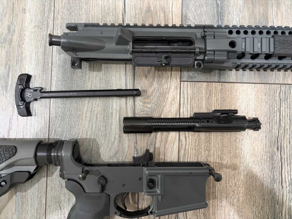 Daniel Defense MK12 5.56 NATO - 18" Barrel - Tornado Grey Cerakote-img-5