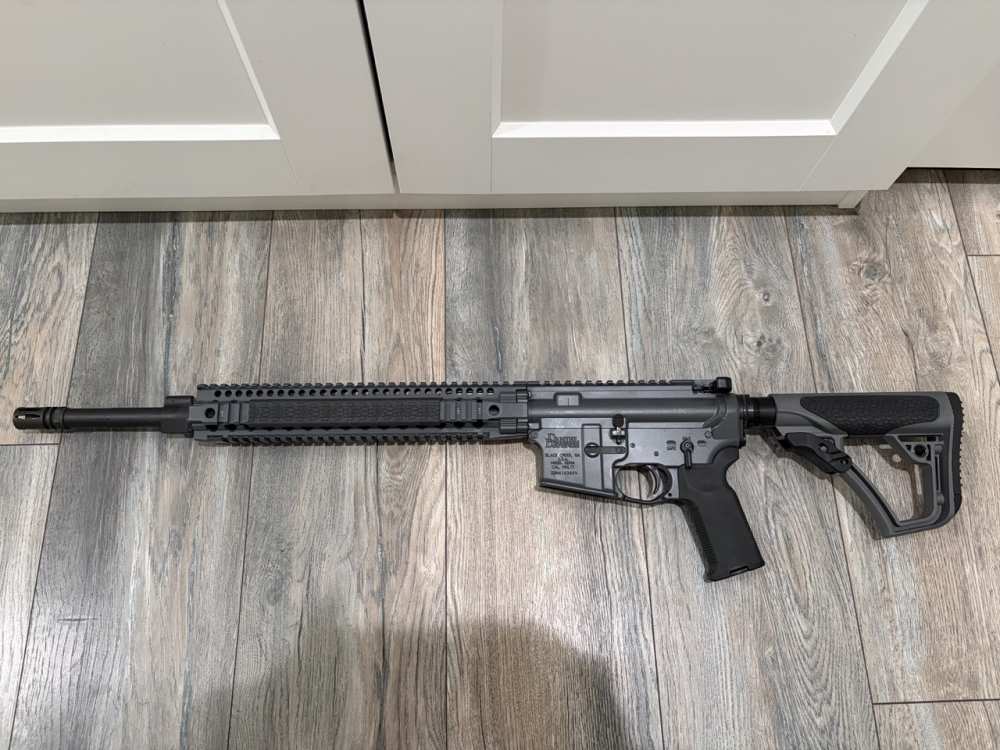 Daniel Defense MK12 5.56 NATO - 18" Barrel - Tornado Grey Cerakote-img-2