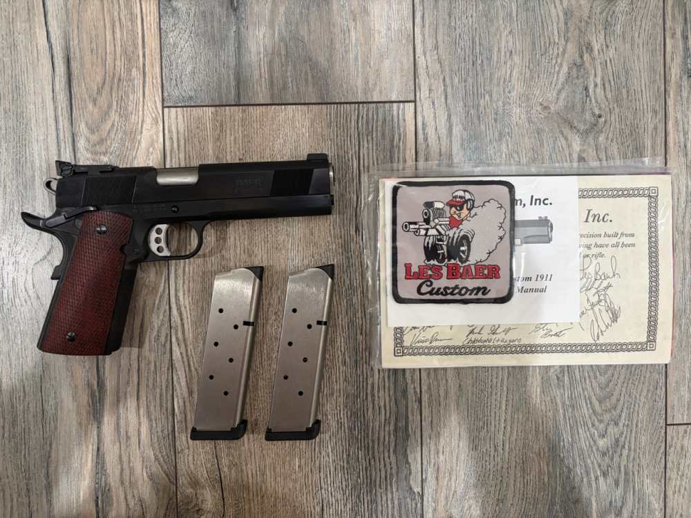Les Baer Monolith .45 ACP 1911 - (2) Mags - Hand-Fitted-img-0