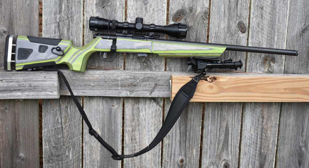 SAVAGE MARK II 22LR THREADED LIKE NEW CONDITION -img-23