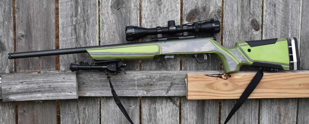 SAVAGE MARK II 22LR THREADED LIKE NEW CONDITION -img-0