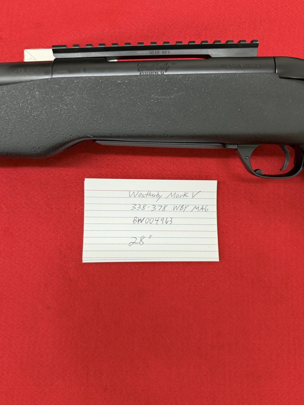 Weatherby Mark V In .338-378 WBY Mag -img-1
