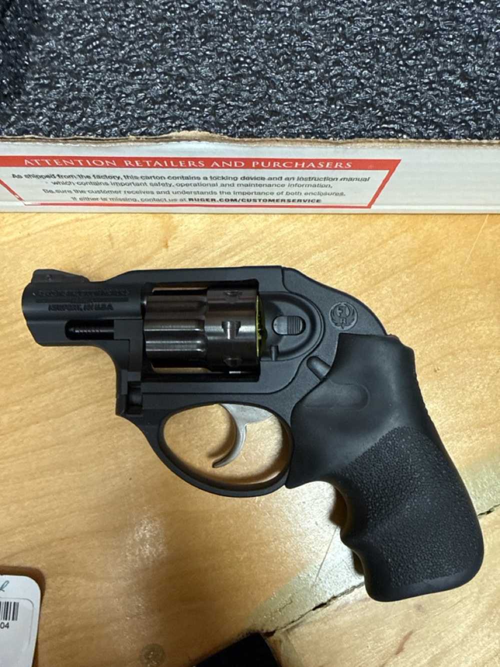 Ruger LCR - 22LR - EXLT - W/Box - PENNY! .01! NR!-img-0