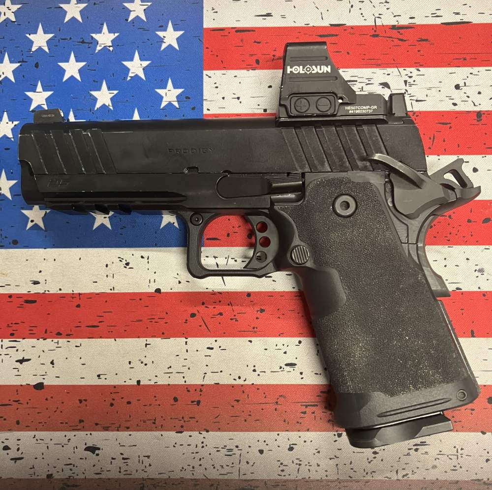 SPRINGFIELD PRODIGY DS 9MM 4" 15+1 HOLOSUN 507 COMP PENNY AUCTION NR 2011 -img-1