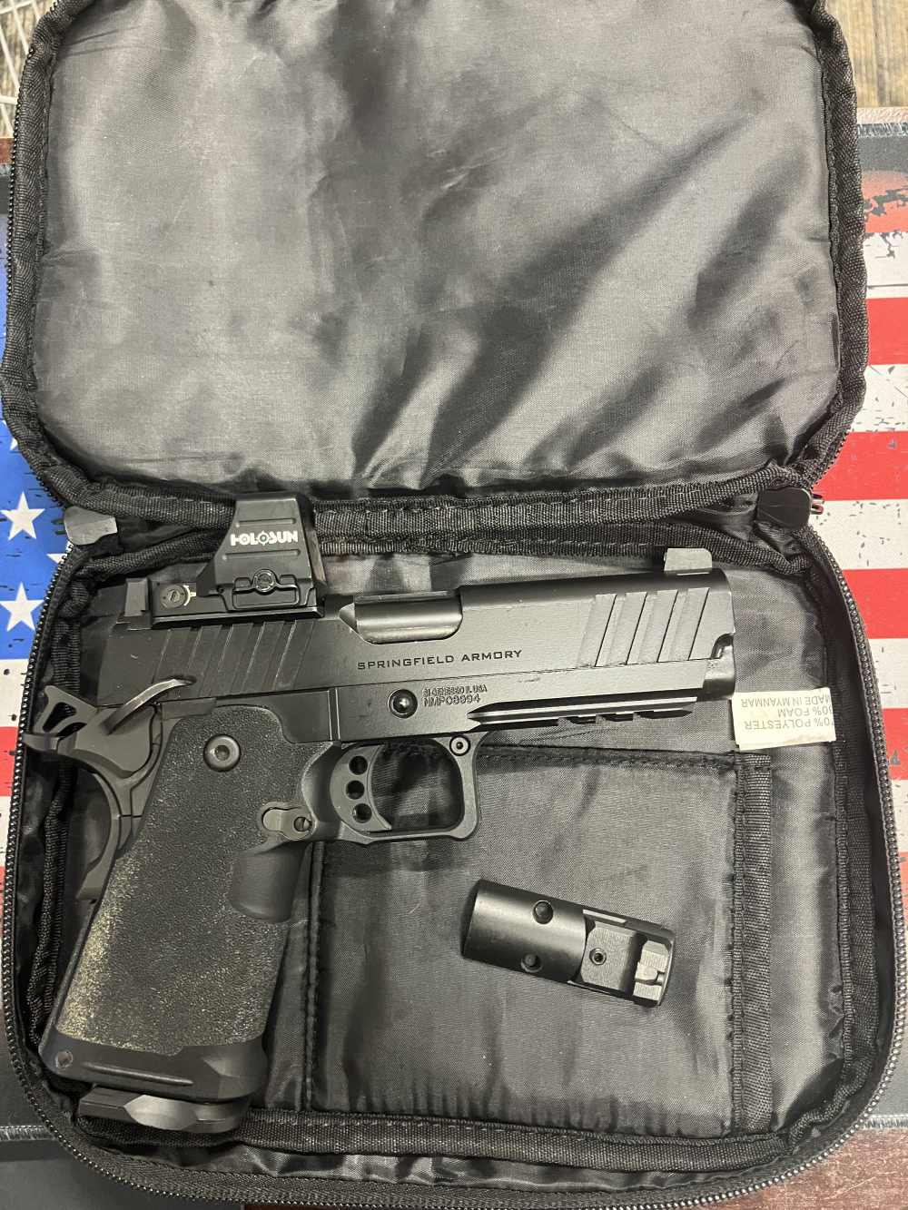 SPRINGFIELD PRODIGY DS 9MM 4" 15+1 HOLOSUN 507 COMP PENNY AUCTION NR 2011 -img-3