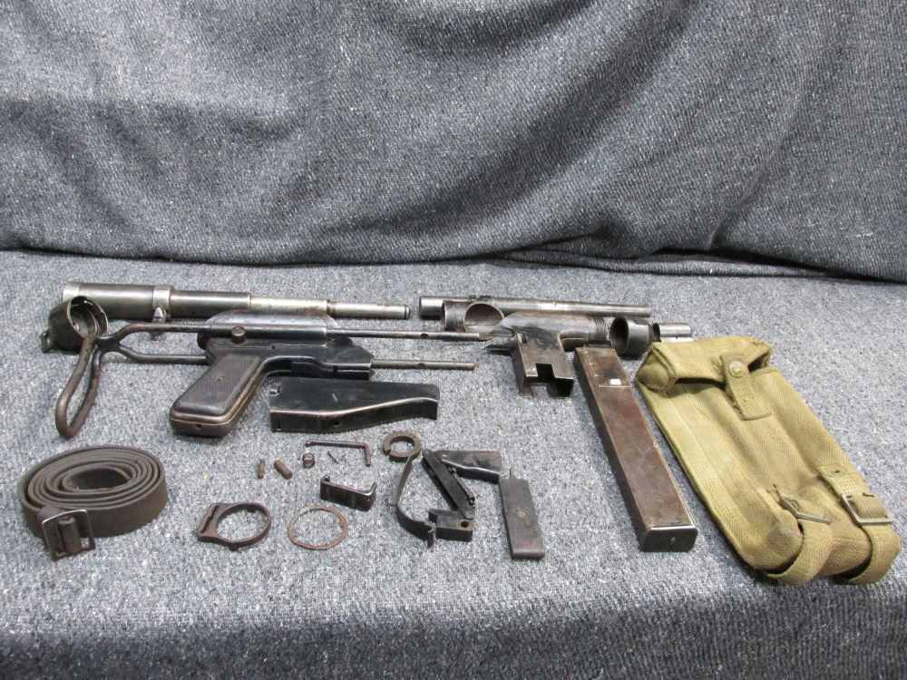 PORTUGUESE FBP M/948 SUBMACHINEGUN PARTS KIT WITH LIVE BARREL IN 9mm-img-0