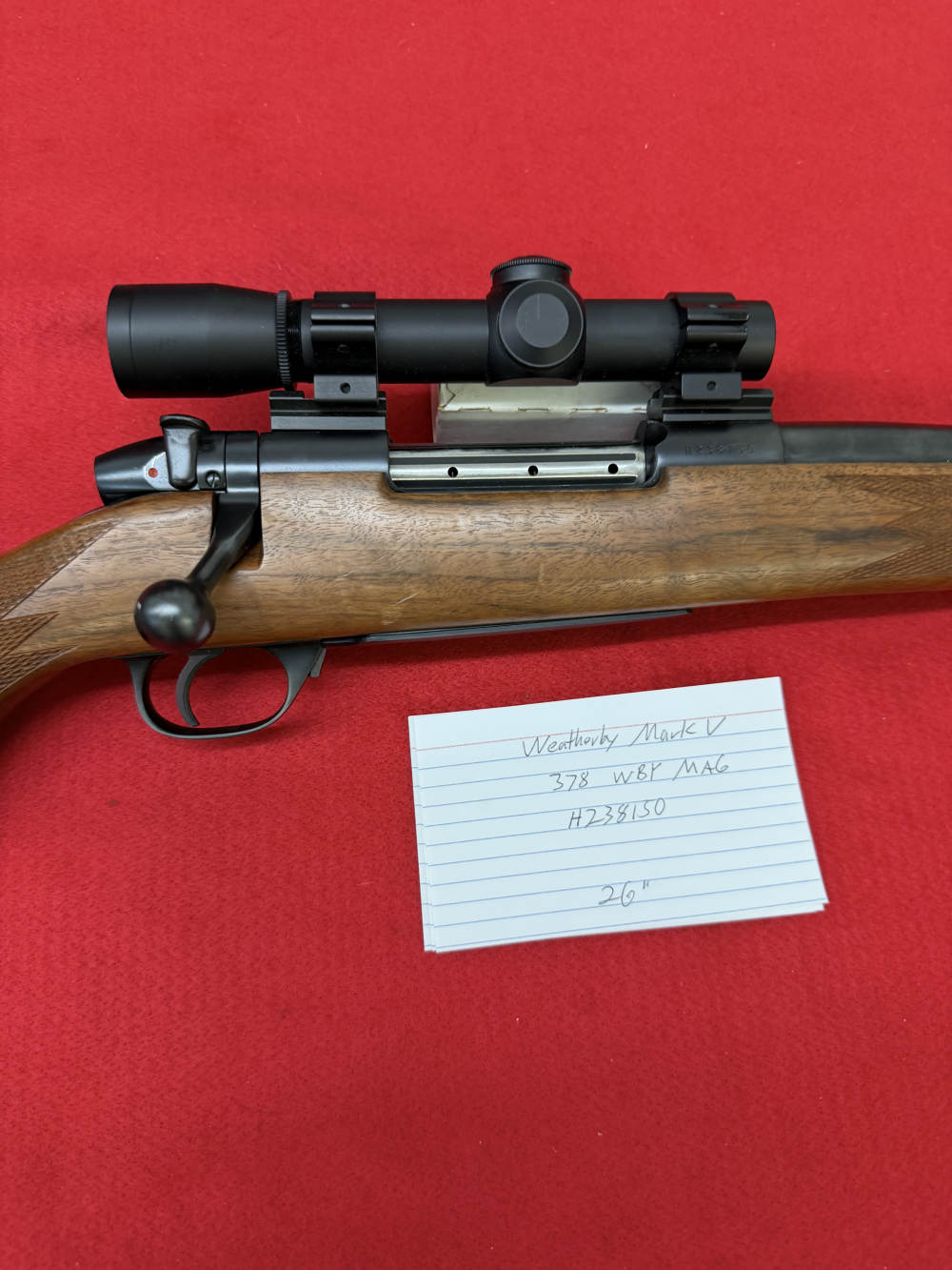 Weatherby Mark V in 378. WBY Mag -img-7