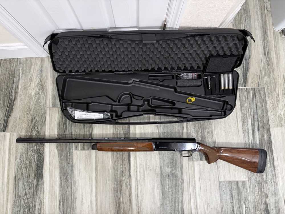 Browning A5 Hunter 12 Gauge Semi-Auto Shotgun - 3" Chamber-img-4