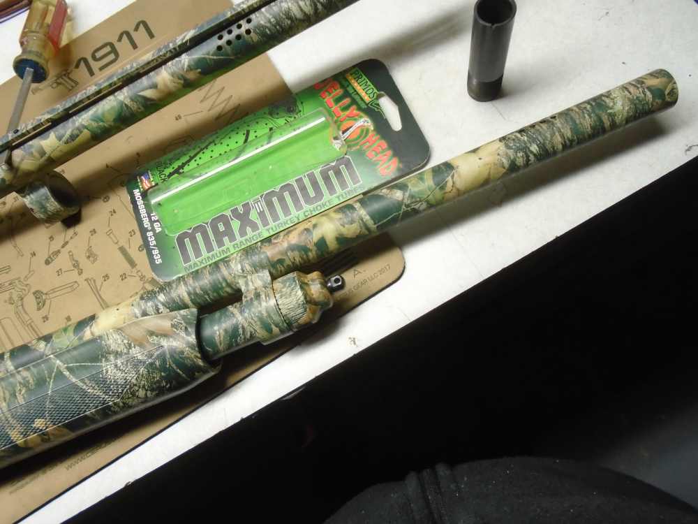 Mossberg 835 Pump Combo Gun, 12 GA up to 3.5 inch shells / 2 barrels + scop-img-12