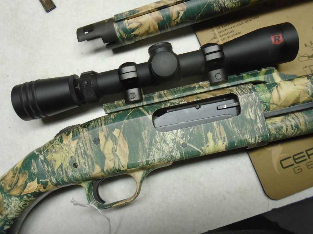 Mossberg 835 Pump Combo Gun, 12 GA up to 3.5 inch shells / 2 barrels + scop-img-10