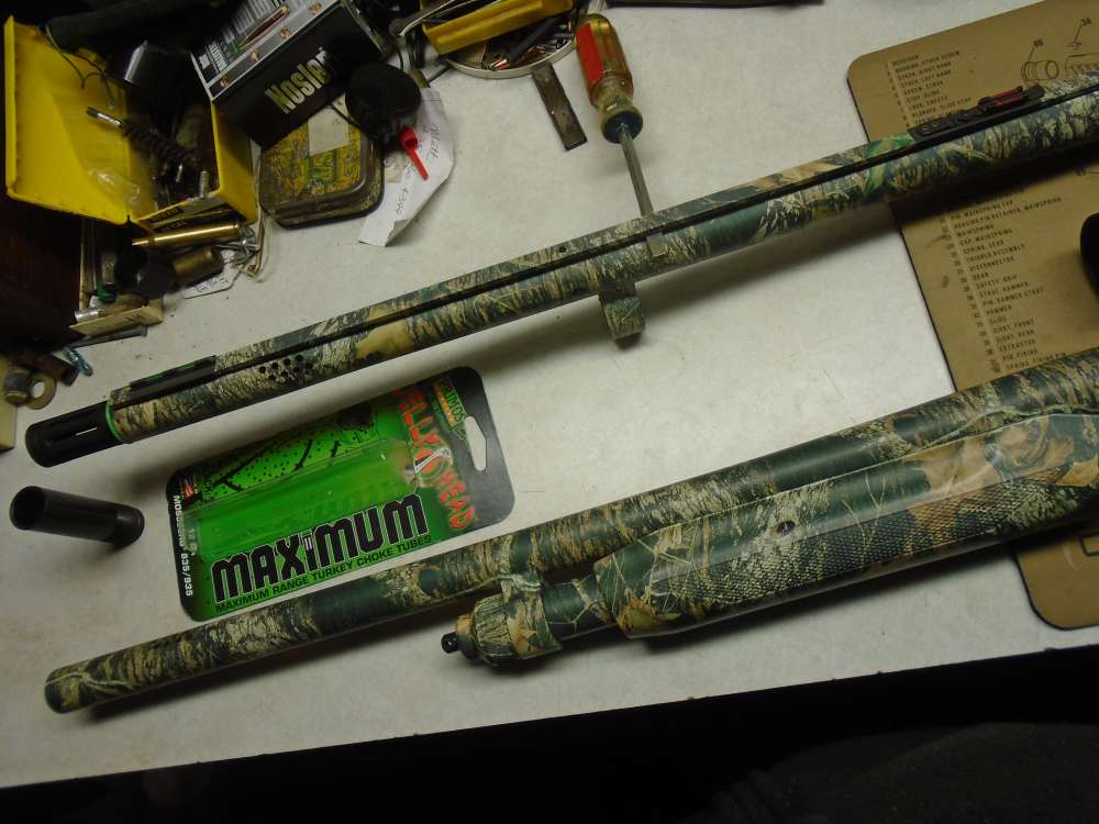 Mossberg 835 Pump Combo Gun, 12 GA up to 3.5 inch shells / 2 barrels + scop-img-6