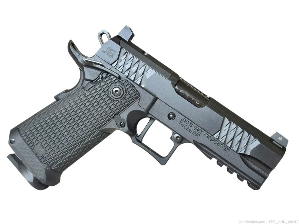 JACOB GREY FIREARMS TWC Black Complete Handgun 4.25" 2 (17rd) Mags, Black-img-7
